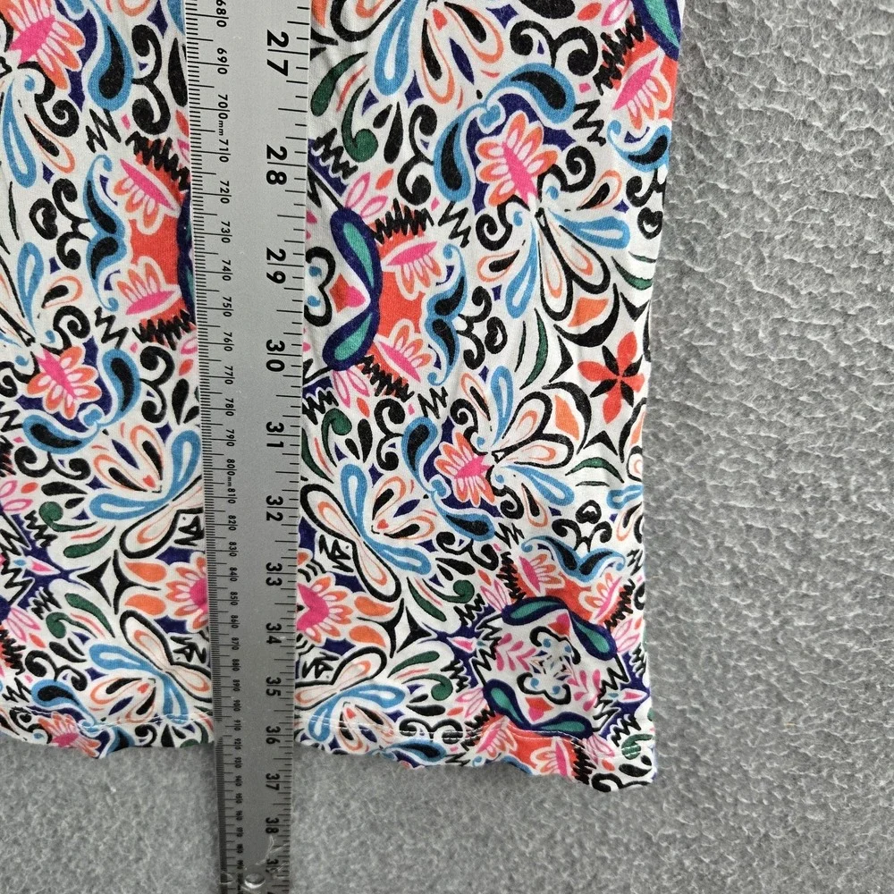 Cynthia Rowley Women Dress  L Multicolor Geometric Body Contour Halter Pullover - Picture 5 of 9